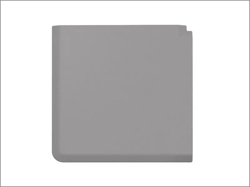 Weathertech Comfort Mat Connect Corner Mat 25 X 25In. Stone - Grey 1