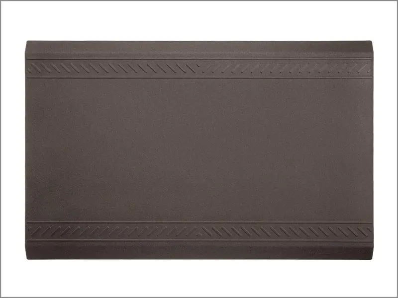 Weathertech Comfort Mat Connect Middle Mat 24 X 36In. Bordered - Cocoa 1