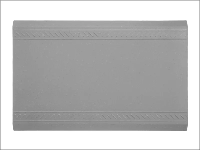 Weathertech Comfort Mat Connect Middle Mat 24 X 36In. Bordered - Grey 1