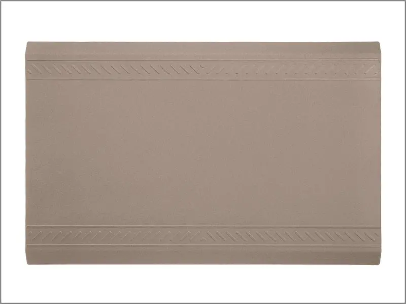 Weathertech Comfort Mat Connect Middle Mat 24 X 36In. Bordered - Tan 1