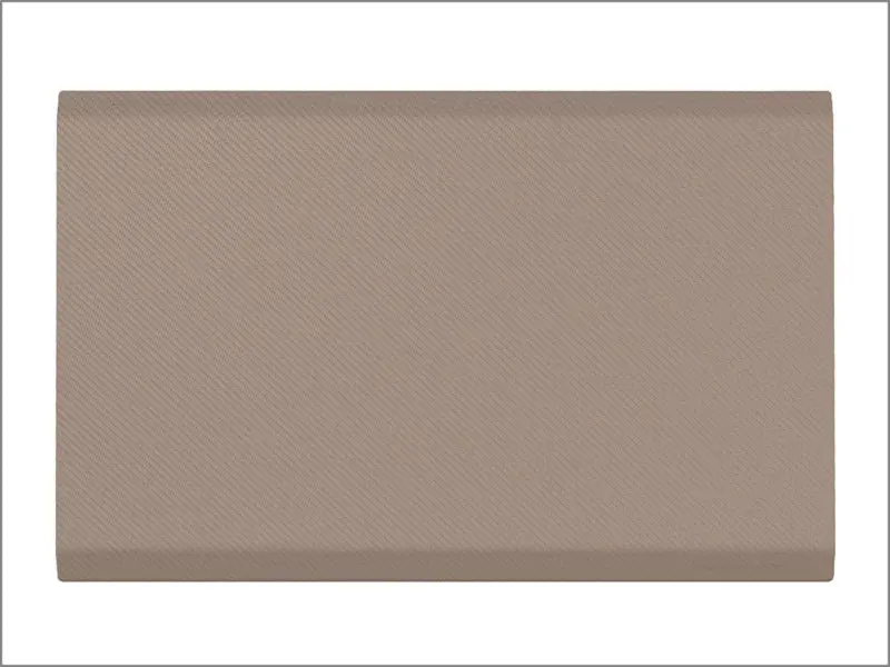 Weathertech Comfort Mat Connect Middle Mat 24 X 36In. Carbon Fiber - Tan 1