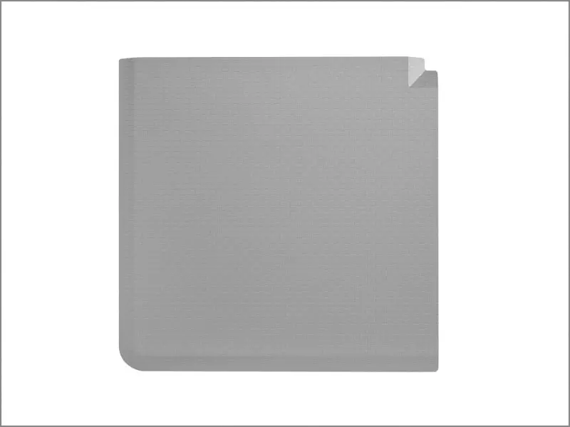 Weathertech Comfort Mat Connect Middle Mat 25X25in Woven (Use W/End Mat Set) Grey 1