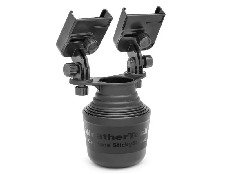 Weathertech Cupfone Duo W/Black Plastic Knobs 1