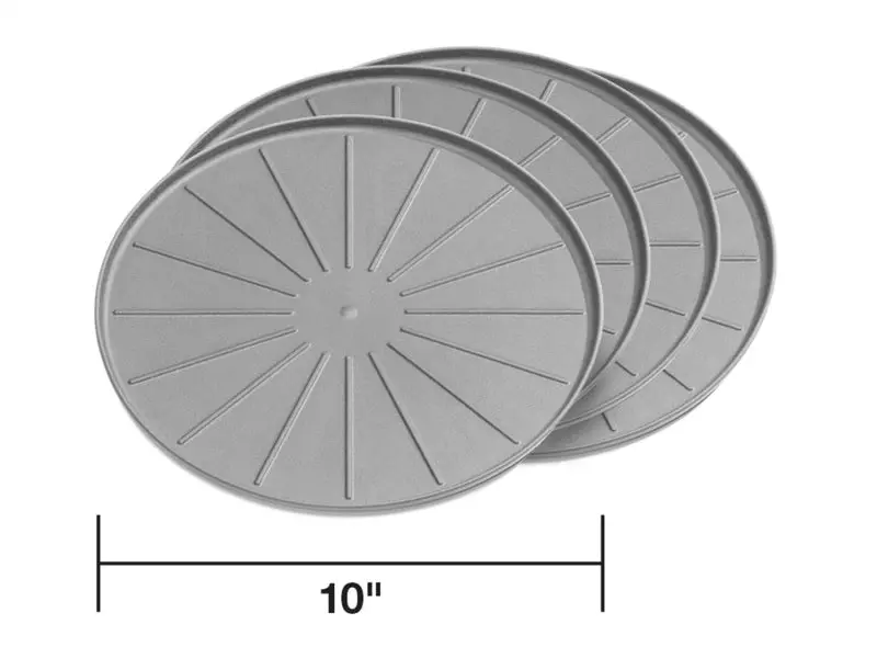 Weathertech Home Surface Protectors 10In. - Grey (Set Of 4) 1