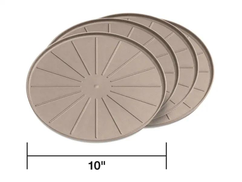 Weathertech Home Surface Protectors 10In. - Tan (Set Of 4) 2