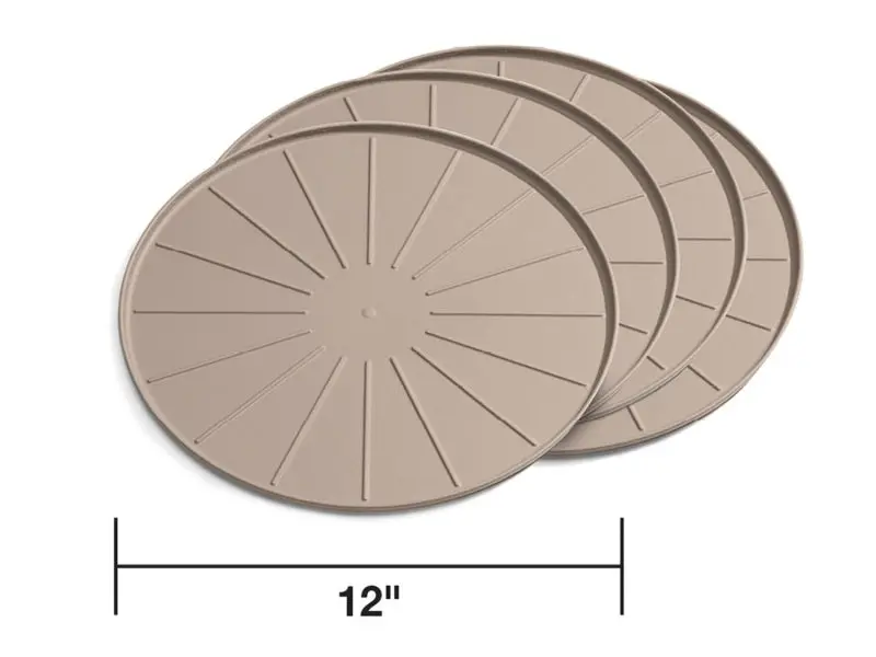 Weathertech Home Surface Protectors 12In. - Terracotta (Set Of 4) 1