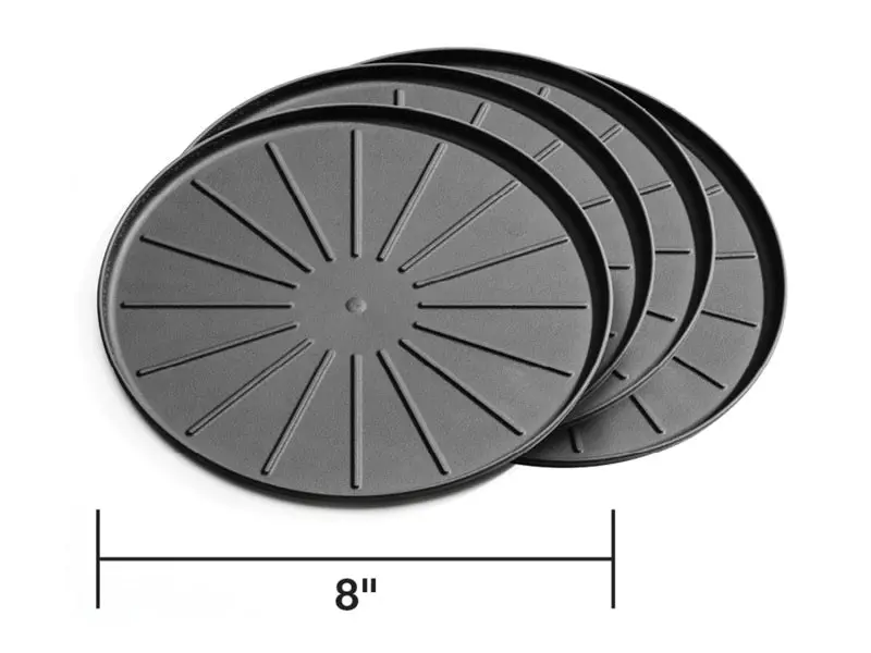 Weathertech Home Surface Protectors 8In. - Black (Set Of 4) 1