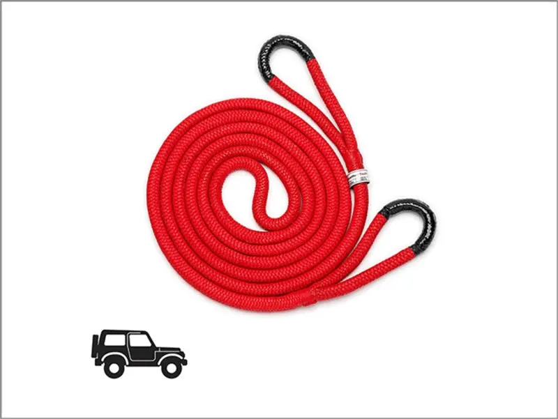 Weathertech Kinetic Recovery Rope 3/4In. - Red/Black 1