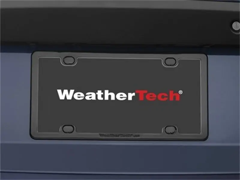 Weathertech License Plate Frame Kit - Black 2