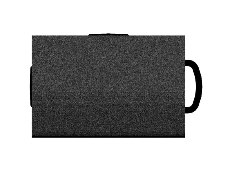 Weathertech Techfloor - 2In X 3In Border - Black **Order In Qtys Of 4 2