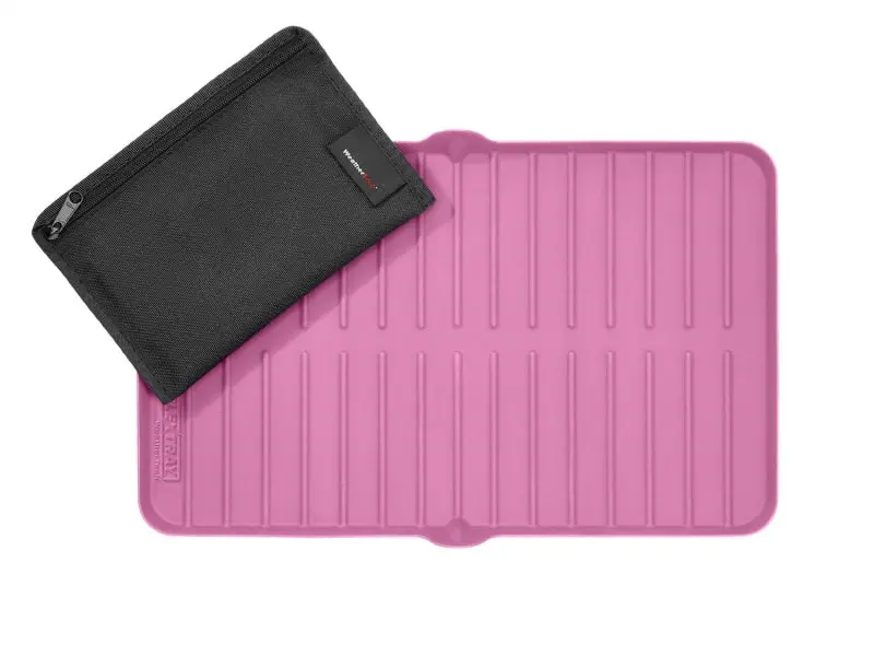 Weathertech Universal Flextray With Storage Bag - Pink 1