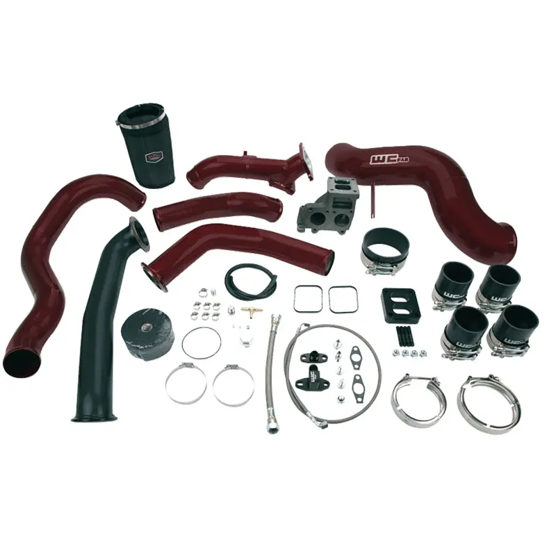 Wehrli 01-04.5 Chevrolet 6.6L Lb7 Duramax S400 Turbo Install Kit (No Turbo) - Gloss White 1