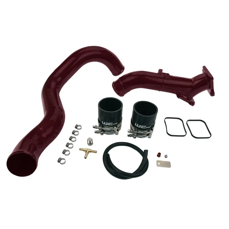 Wehrli 01-04 Chevrolet 6.6L Lb7 Duramax 3In Y-Bridge Kit - Gloss Black 1