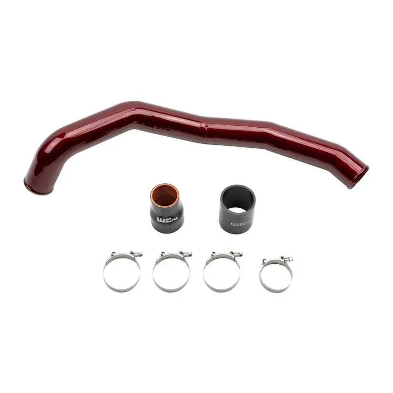 Wehrli 01-04 Chevrolet 6.6L Lb7 Duramax Driver Side 3In Intercooler Pipe - Gloss White 1