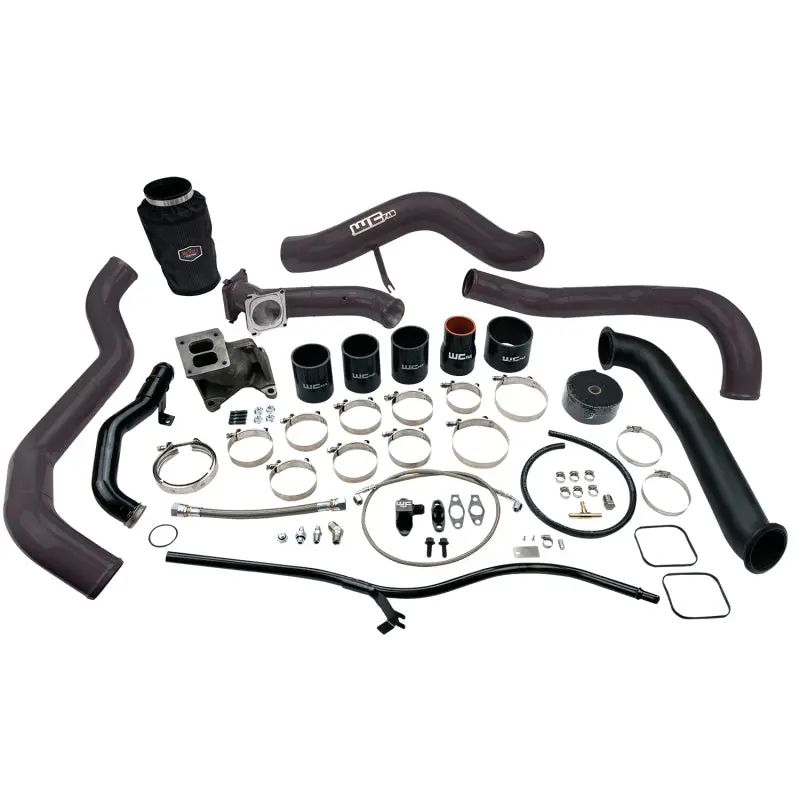 Wehrli 01-04 Chevrolet 6.6L Lb7 Duramax S300 Turbo Install Kit (No Turbo) - Wcfab Grey 1