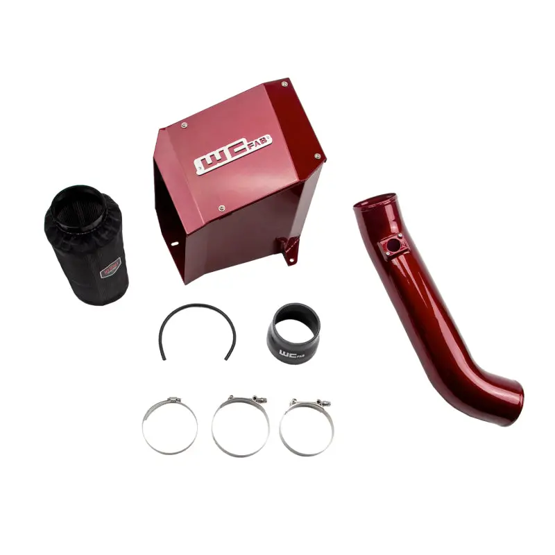 Wehrli 01-04 Chevrolet Duramax Lb7 4In Intake Kit - Wcfab Red 1