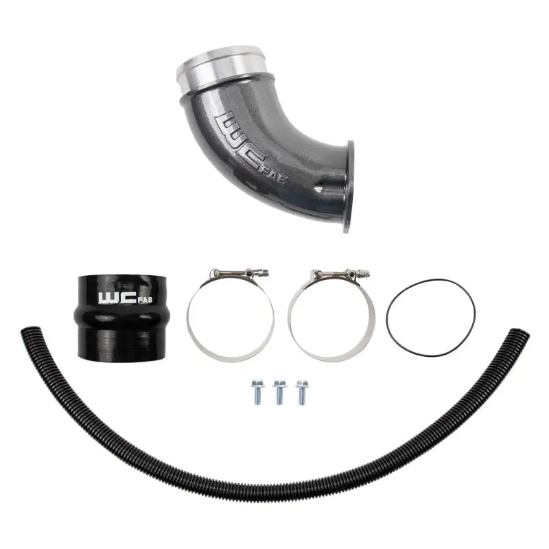 Wehrli 01-04 Duramax Lb7 4In High Flow Intake Horn - Illusion Blueberry 1