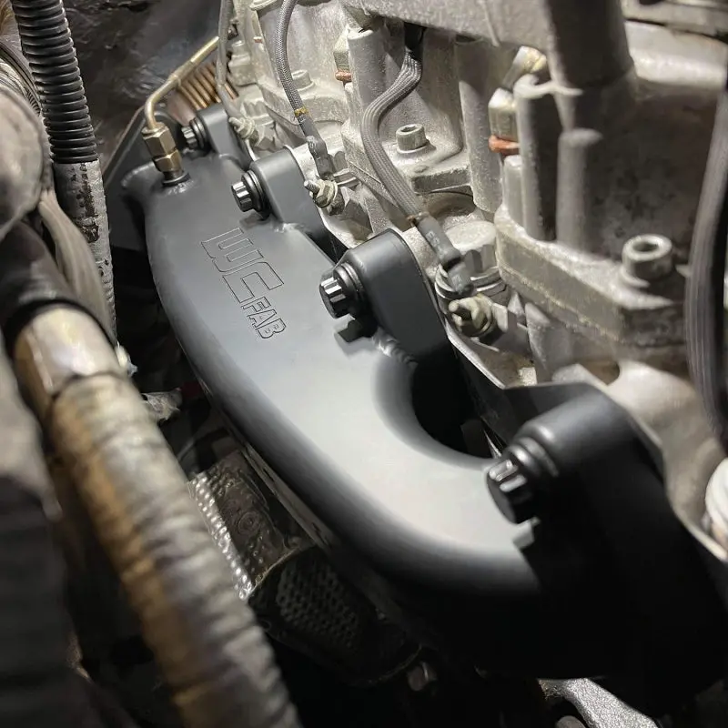 Wehrli 01-04 Duramax Lb7 Billet Exhaust Manifold & Ss Up Pipes W/ Gaskets And Arp Hardware 2