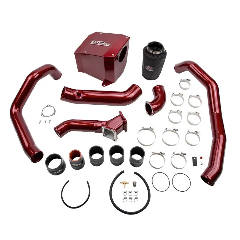 Wehrli 01-04 Duramax Lb7 Stage 2 High Flow Intake Bundle Kit - Bronze Chrome 2