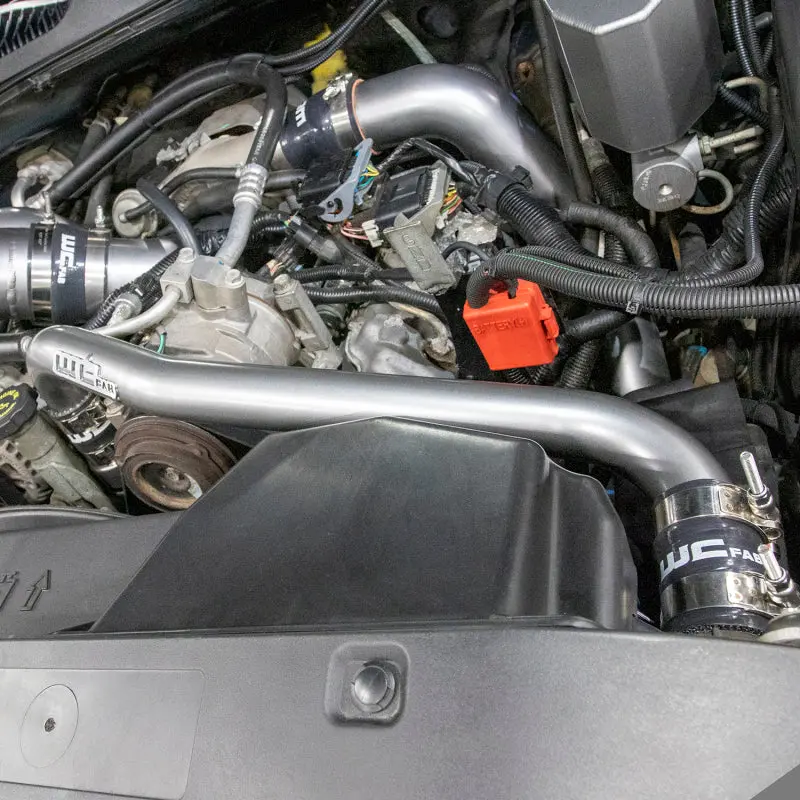 Wehrli 01-05 Chevy 6.6L Lb7/Lly Duramax Thermostat Housing & Upper Coolant Pipe Kit - Bengal Silver 2