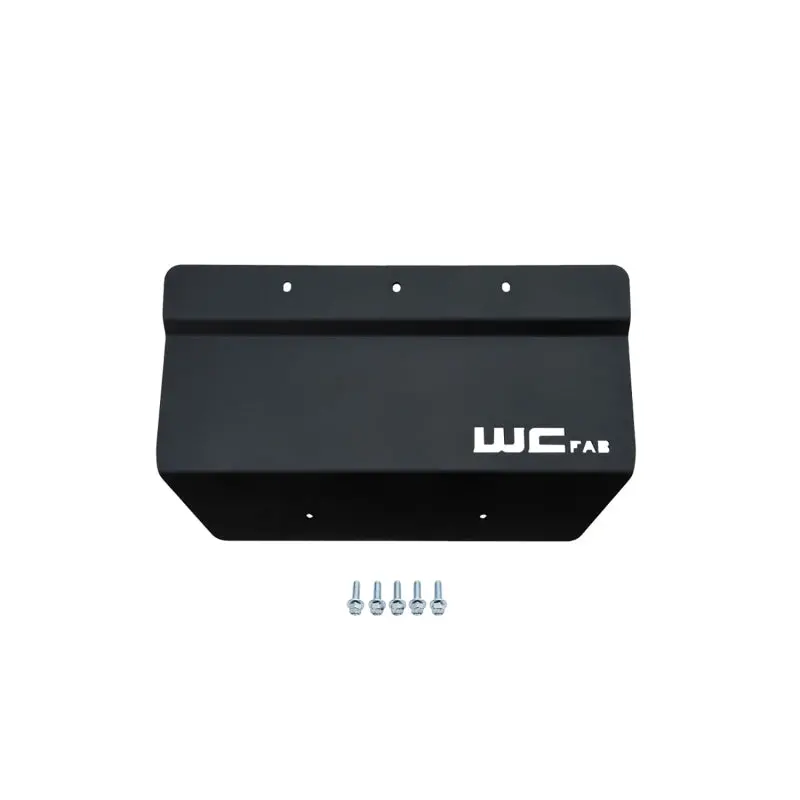 Wehrli 01-10 Gm Lower Splash Shield Kit - Flat Black 1