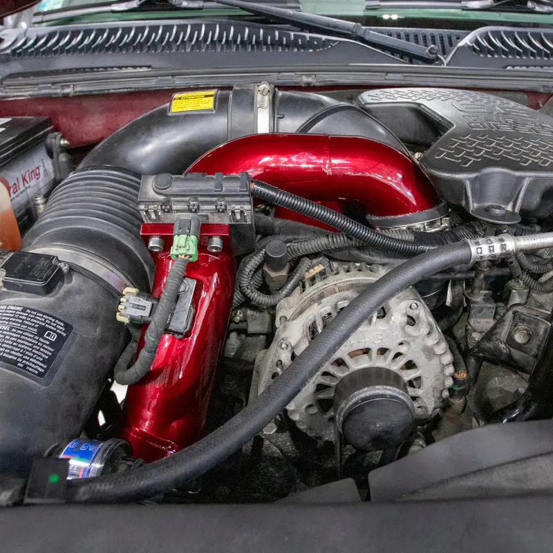 Wehrli 06-07 Chevrolet Duramax Lbz 3In. Y-Bridge Kit - Bengal Red 2