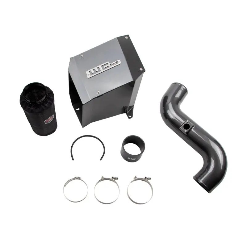 Wehrli 06-07 Duramax Lbz 4In. Intake Kit W/ Air Box - Wcfab Grey 1