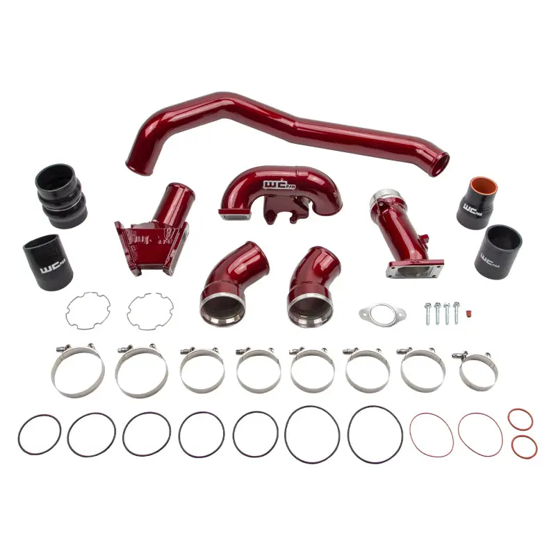 Wehrli 06-07 Gmc/Chevrolet 6.6L Duramax Stage 1 High Flow Intake Bundle Kit - Gloss White 1