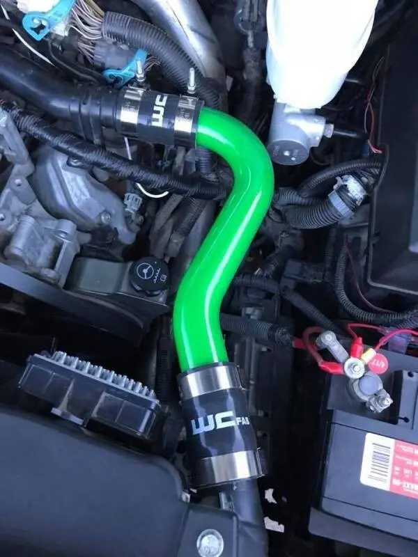 Wehrli 06-10 Chevrolet 6.6L Lbz/Lmm Duramax Upper Coolant Pipe - Bengal Silver 2