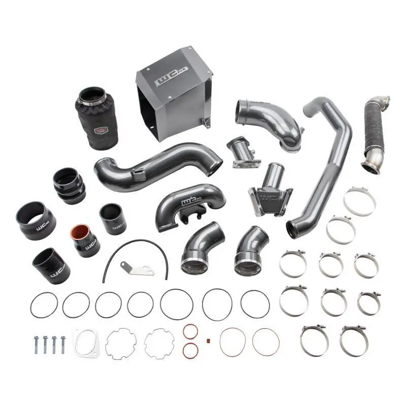 Wehrli 07.5-10 Chevrolet 6.6L Duramax Lmm Stage 3 High Flow Bundle Kit - Bengal Silver 1