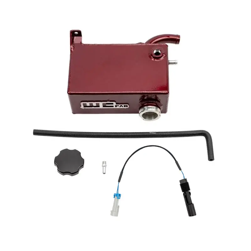 Wehrli 07.5-10 Chevrolet 6.6L Lmm Duramax Oem Placement Coolant Tank Kit - Illusion Purple 1