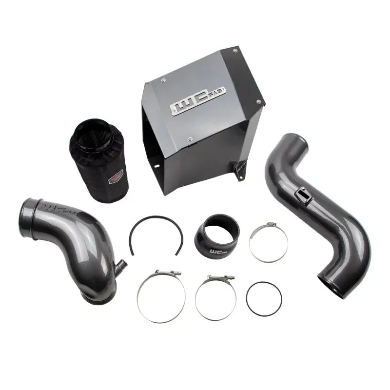 Wehrli 07.5-10 Chevrolet Duramax Lmm 4In Intake Kit Stage 2 - Bengal Red 1