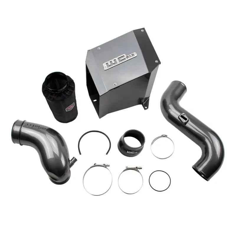 Wehrli 07.5-10 Chevrolet Duramax Lmm 4In Intake Kit Stage 2 - Bengal Red 2