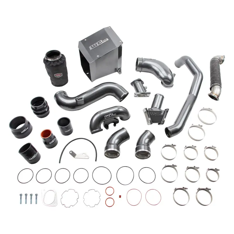 Wehrli 07.5-2010 Chevrolet 6.6L Duramax Lmm Stage 3 High Flow Bundle Kit - Candy Red 2
