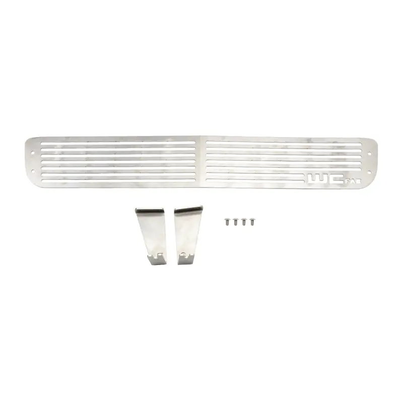 Wehrli 11-14 Chevrolet Silverado Lml Duramax Bumper Grille - Raw Stainless 1