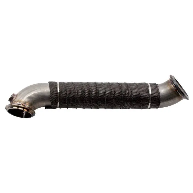 Wehrli 11-15 Chevrolet 6.6L Lml Duramax 3In Stainless Down Pipe (V-Band Style) 1