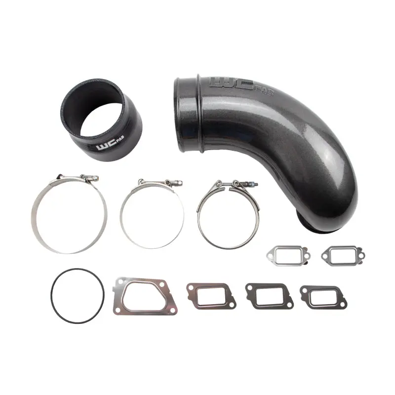 Wehrli 11-16 Chevrolet 6.6L Lml Duramax 5In Intake Horn - Candy Red 2