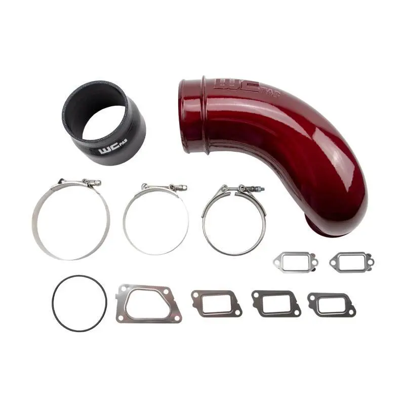 Wehrli 11-16 Chevrolet 6.6L Lml Duramax 5In Intake Horn - Wcfab Red 1