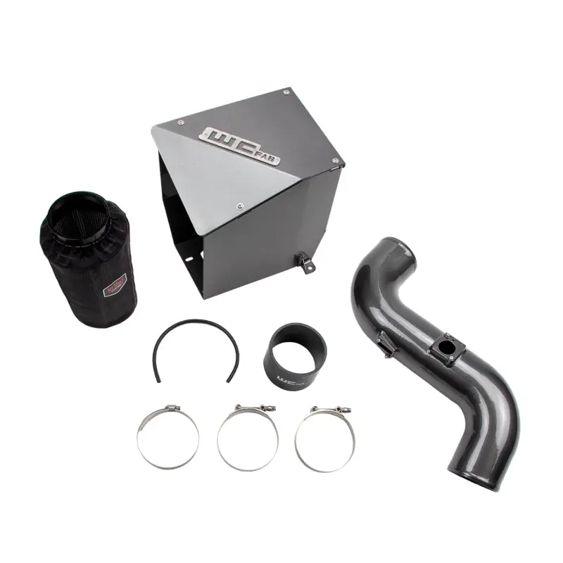 Wehrli 11-16 Chevrolet Duramax Lml 4In. Intake Kit - Cat Yellow 1