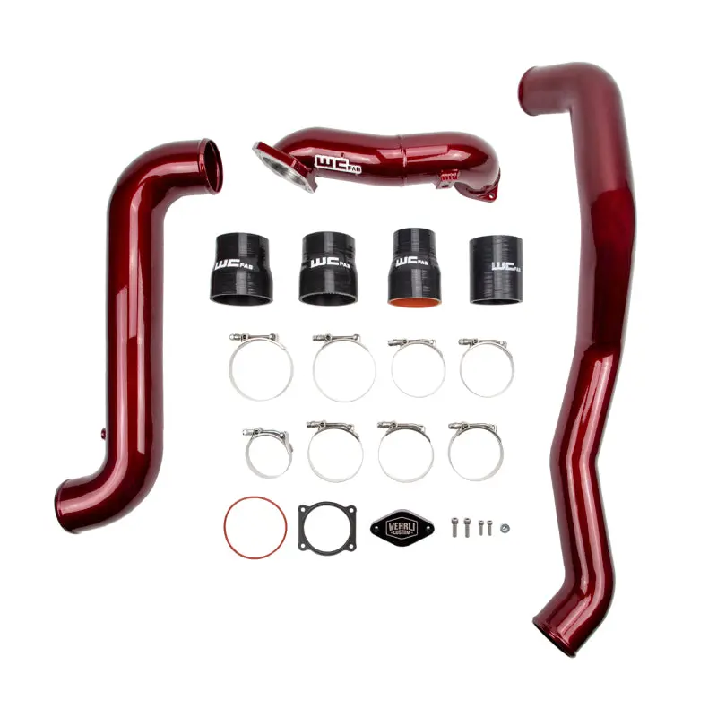 Wehrli 11-16 Duramax Lml High Flow Bundle Kit Stage 1 - Candy Red 1