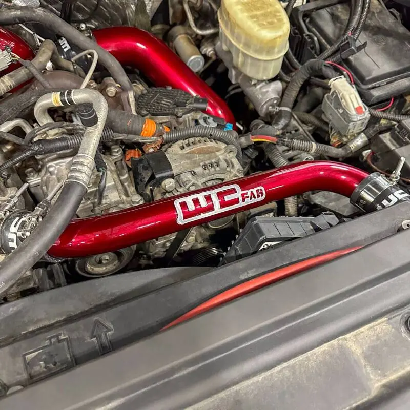 Wehrli 11-16 Duramax Lml Upper Coolant Pipe - Bengal Silver 2
