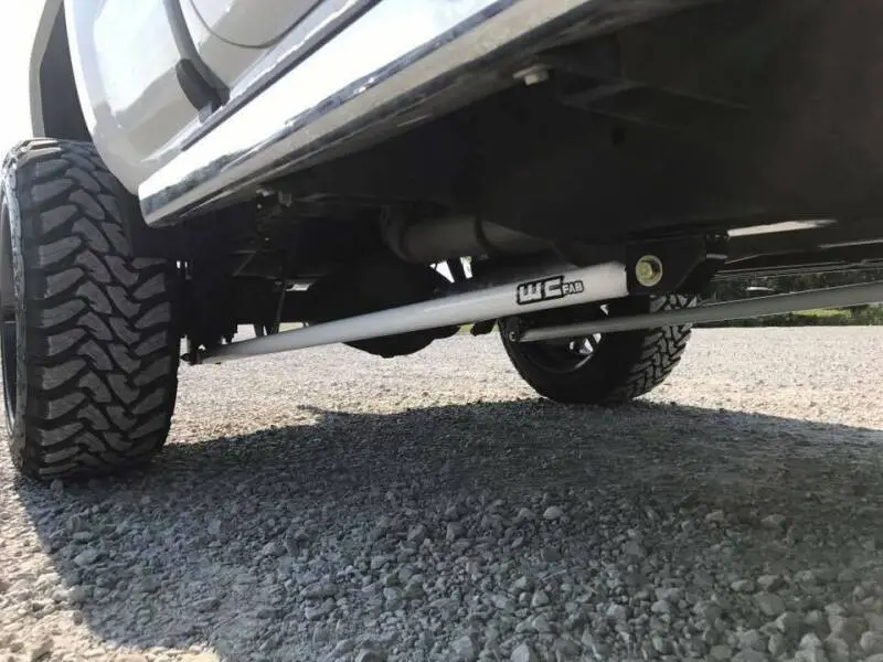 Wehrli 11-19 Chevy & Gmc Duramax Eclb/Cclb 68In. Traction Bar Kit - Gloss White 2