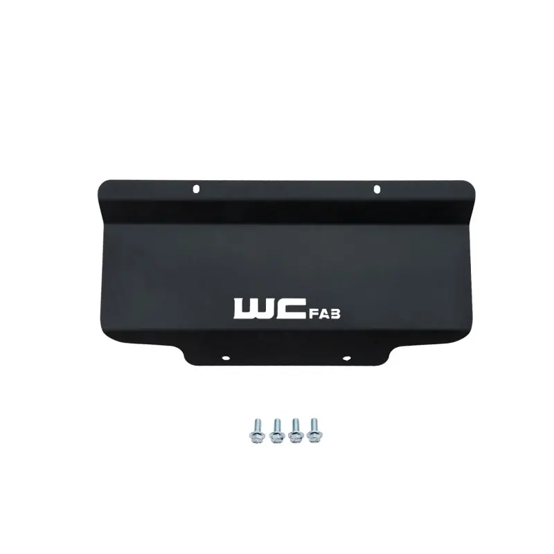 Wehrli 11-19 Gm Duramax 6.6L Lower Splash Shield Kit - Wcfab Red 1