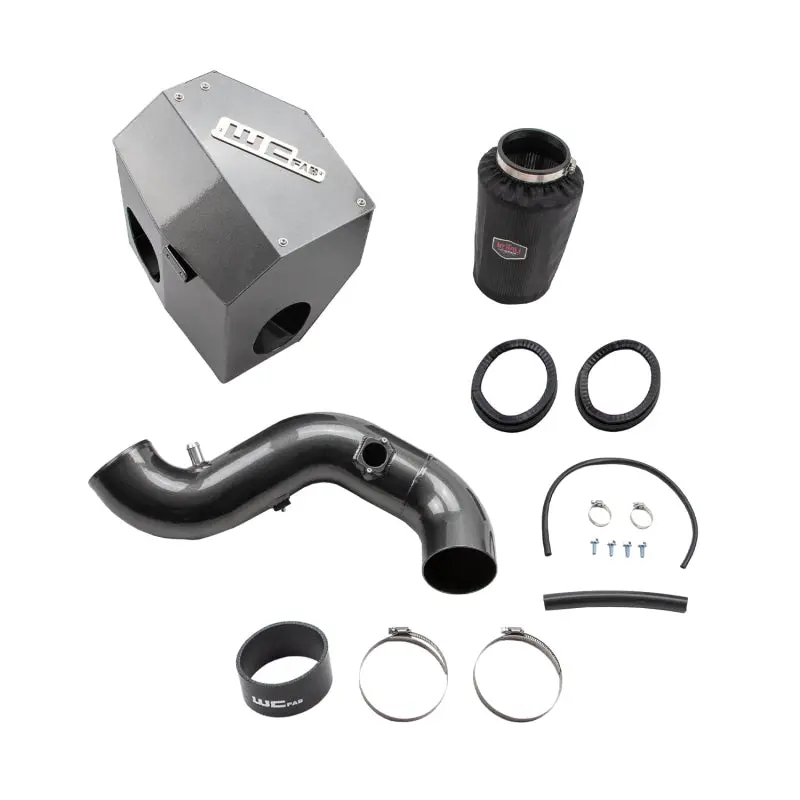 Wehrli 13-18 Cummins 6.7L Intake Kit 4In - Cat Yellow 2