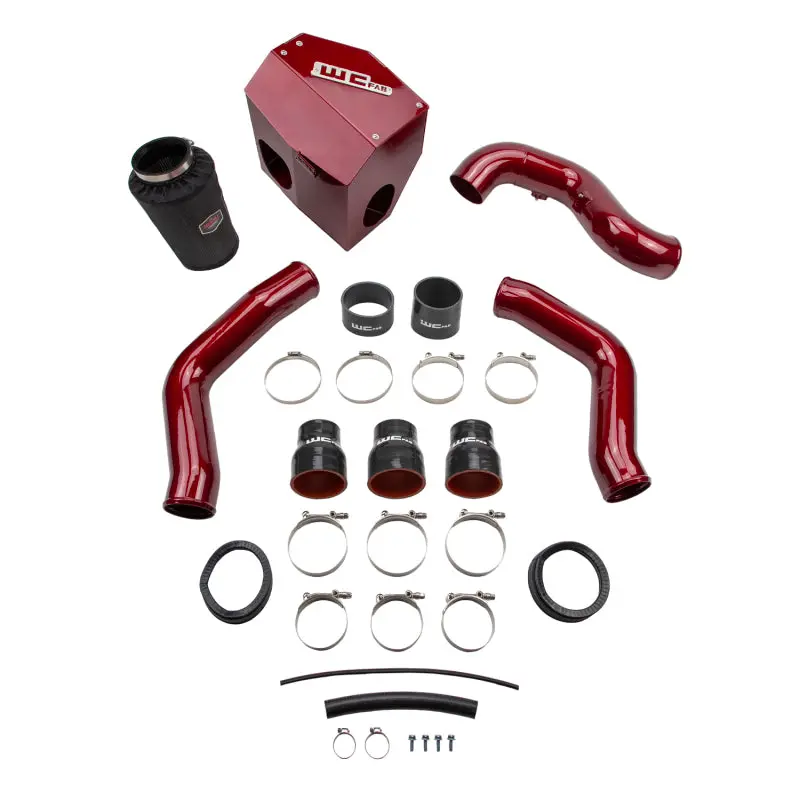 Wehrli 13-18 Cummins 6.7L Stage 2 High Flow Bundle Kit - Wcfab Red 1