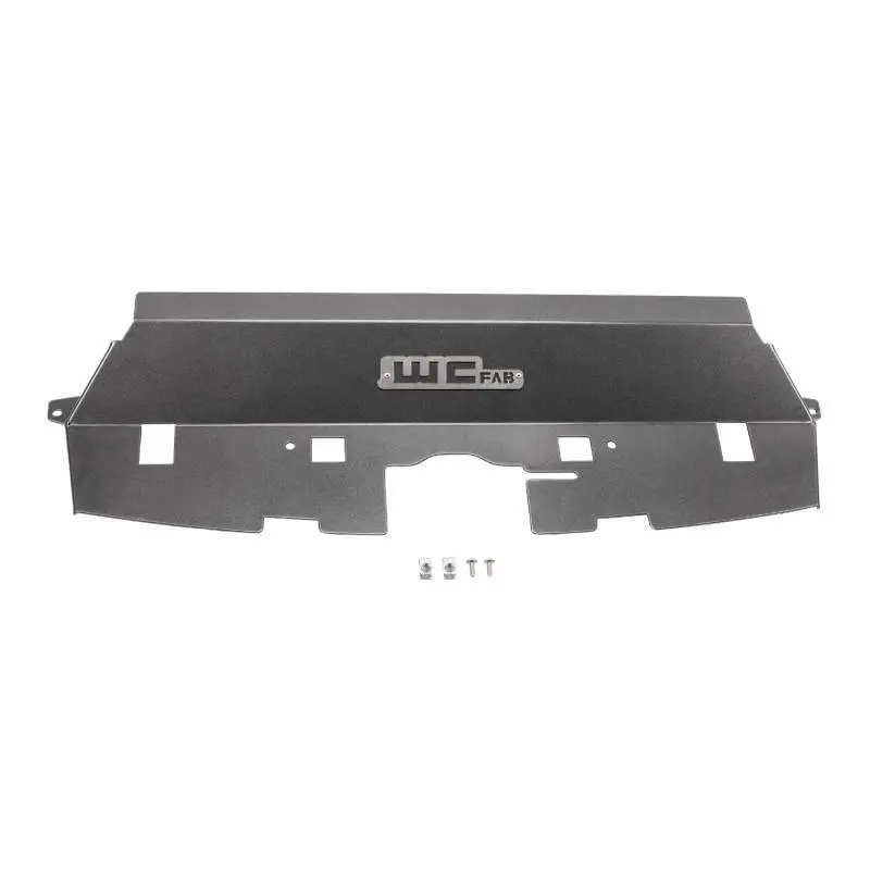 Wehrli 13-18 Cummins Fabricated Aluminum Radiator Cover - Bengal Blue 1