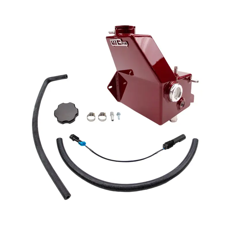 Wehrli 13-18 Dodge 6.7L Cummins Oem Placement Coolant Tank Kit - Wcfab Red 1