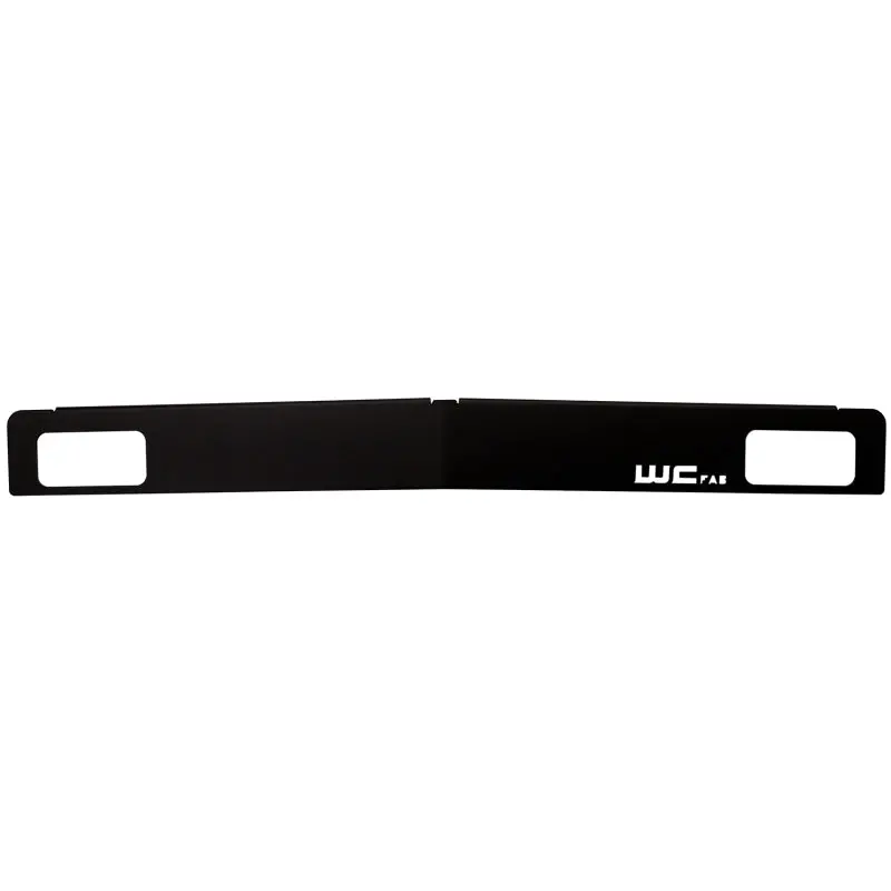 Wehrli 15-19 Chevrolet 2500/3500 Front Bumper Valance Filler Panel Kit W/Tow Hooks - Raw Finish 1
