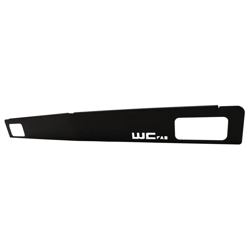 Wehrli 15-19 Chevrolet 2500/3500 Front Bumper Valance Filler Panel Kit W/Tow Hooks - Texture Black 2