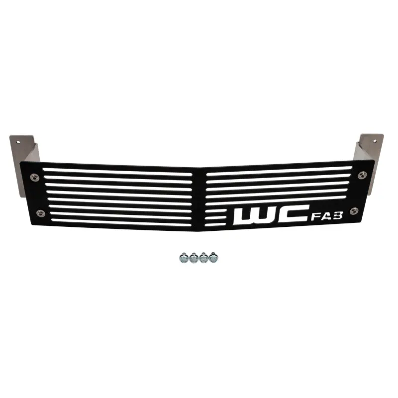 Wehrli 15-19 Chevrolet Silverado Hd 6.6L Lml/L5p Duramax Bumper Grille - Gloss Black 2